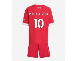 Liverpool Alexis Mac Allister #10 Hemmaställ Barn 2025-26 Kortärmad (+ Korta byxor)